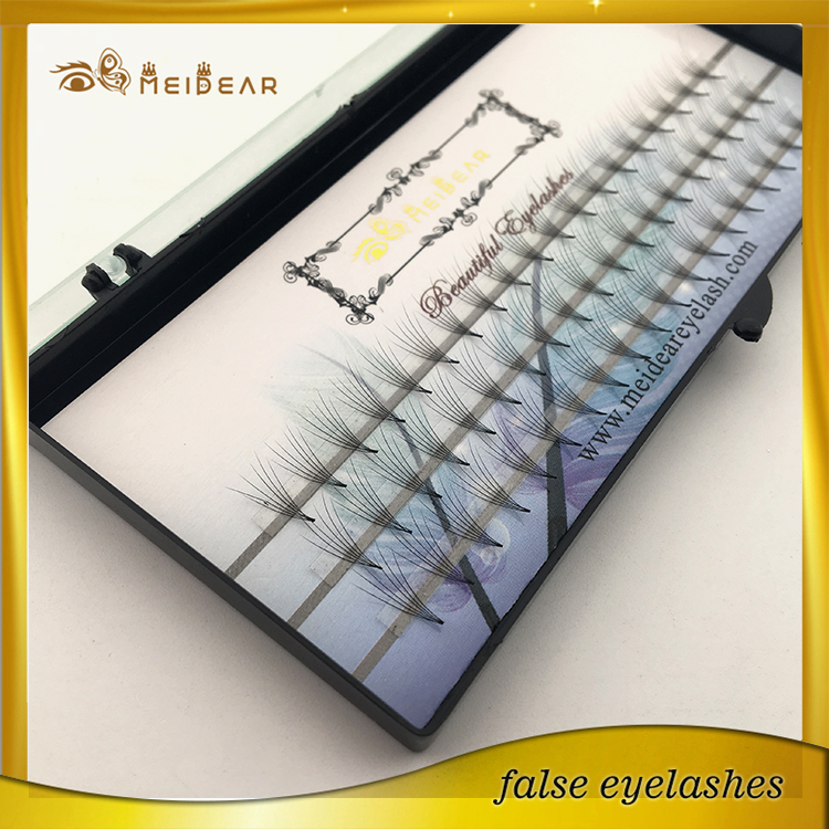 Private label hand made pre-fanned volume lash extension manufacturer indonesia